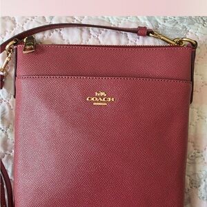 Coach Burgundy Crossbody Bag